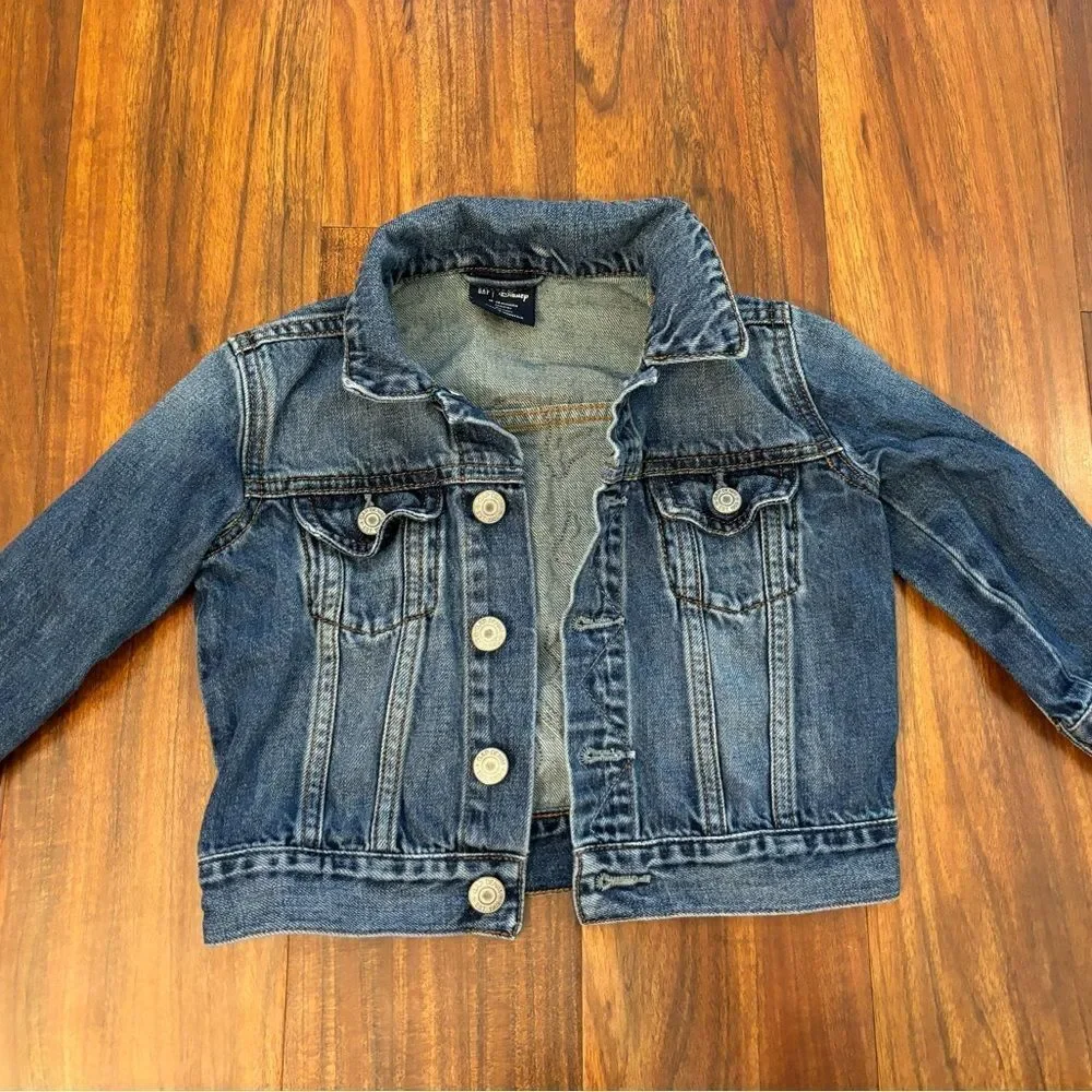 Gap Disney Mickey Mouse Jean jacket